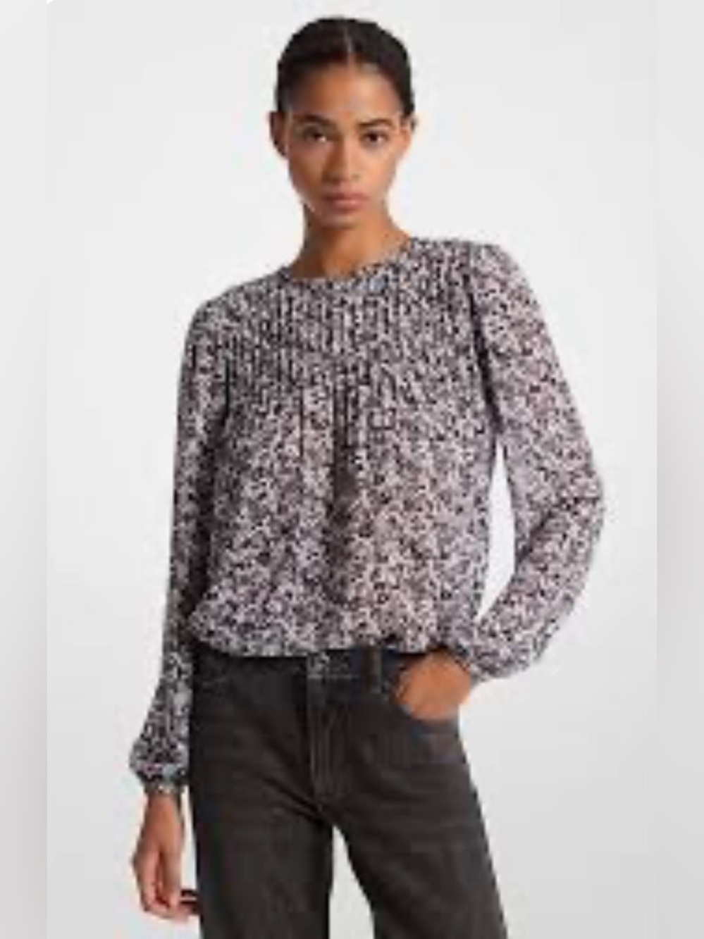Michael Floral Purple Tone Blouse NWOT ✨Final price✨